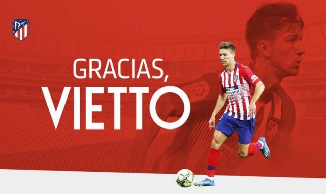 Vietto dice adiós al Atlético de Madrid