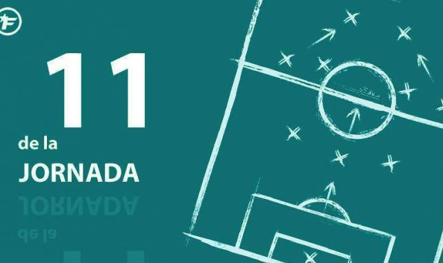 Ya tenemos el once ideal de la jornada 11