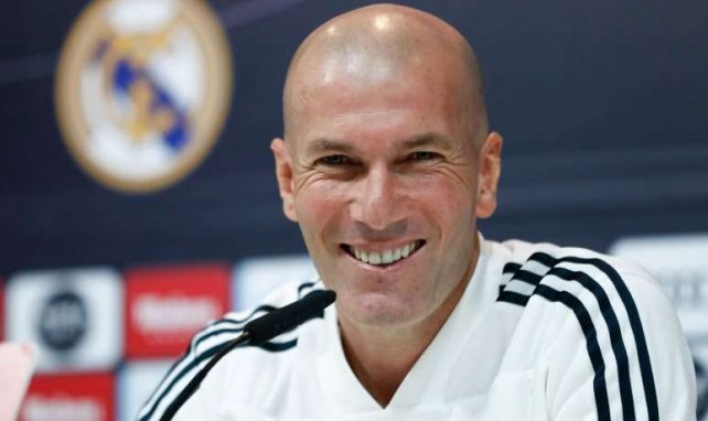 Zidane ha hablado ante los medios