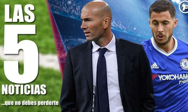 Zidane y Hazard han sido hoy protagonistas