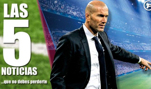 Zinedine Zidane ha renovado con el Real Madrid