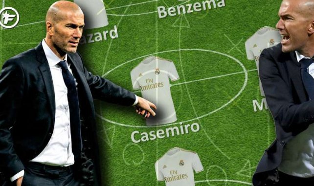 Zinedine Zidane medita cambios