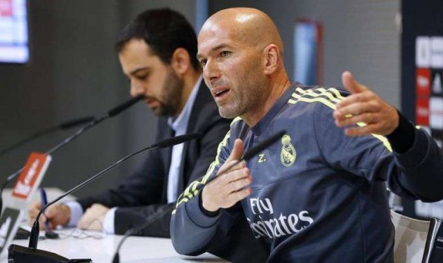 Zinedine Zidane repasó la actualidad del Real Madrid