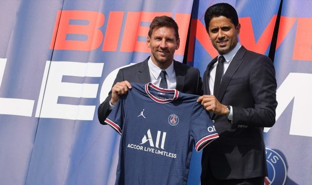 Nasser Al-Khelaifi responde a Leo Messi y Kylian Mabppé