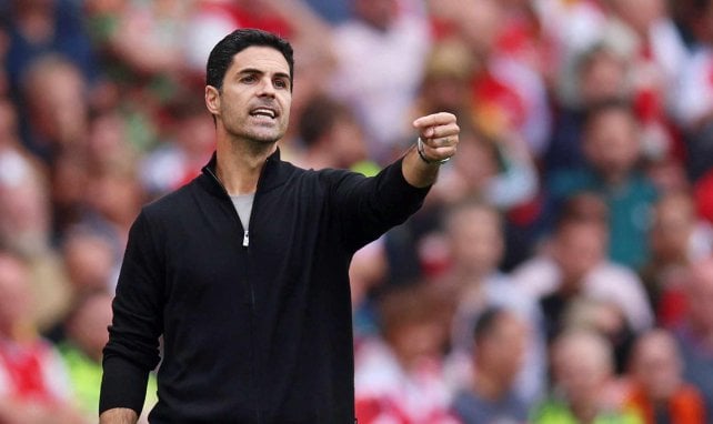 Mikel Arteta al frente del Arsenal