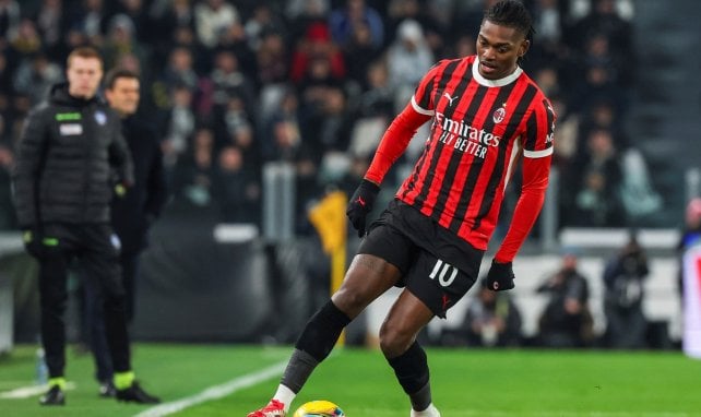 Rafael Leao con el AC Milan