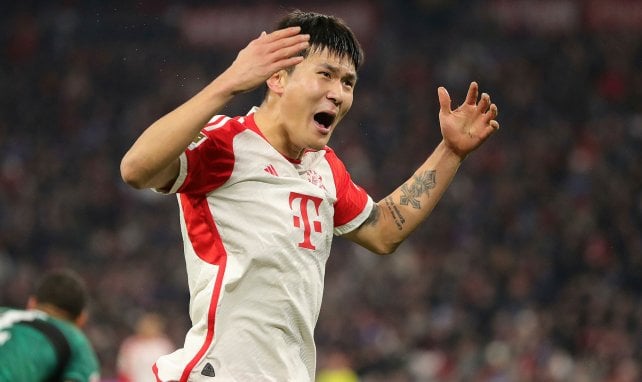 Min-Jae Kim con el Bayern Múnich