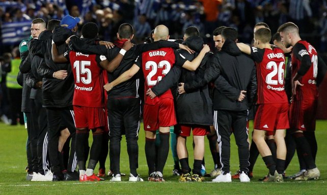 Celebración del Mirandés