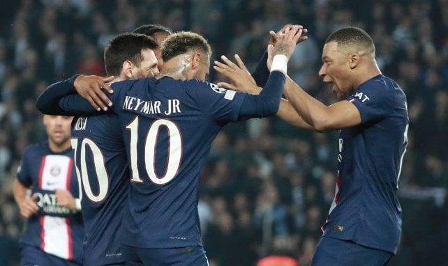 Mbappé, Neymar y Messi