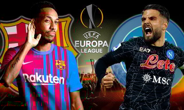 Pierre-Emerick Aubameyang y Lorenzo Insigne