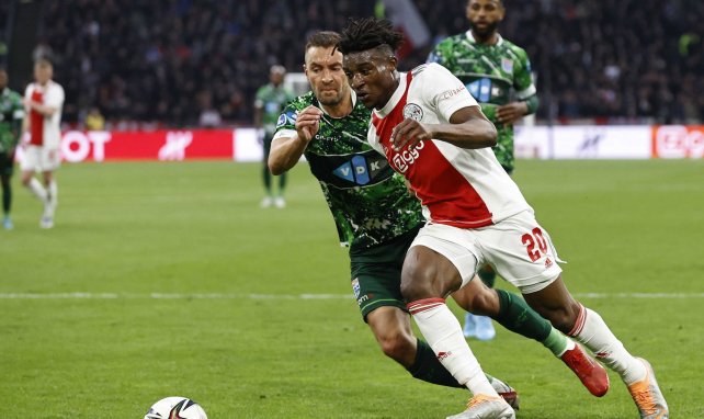 Mohammed Kudus, con la elástica del Ajax