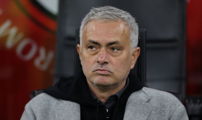 José Mourinho, entrenador de la AS Roma