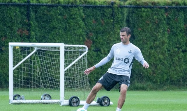 Guiño de Thomas Müller al FC Barcelona