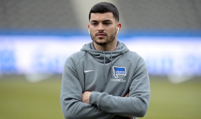 Nemanja Radonjic con los colores del Hertha