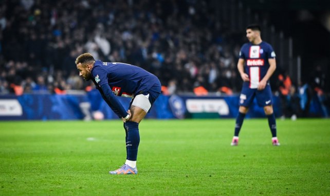 Neymar con el PSG