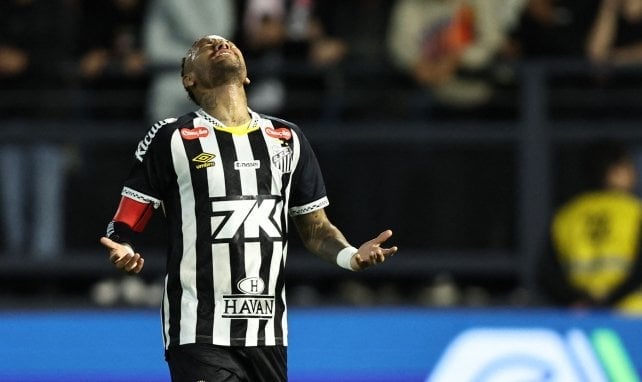 Neymar en acción