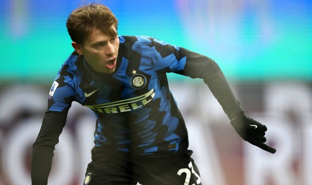 Nicolò Barella con el Inter de Milán