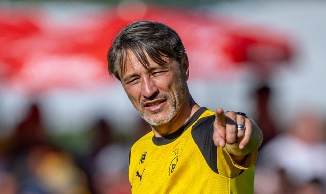 Nico Kovac en un entrenamiento