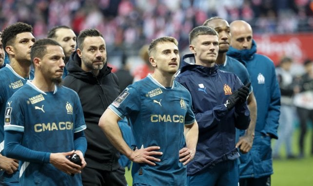 Jugadores del Olympique de Marsella