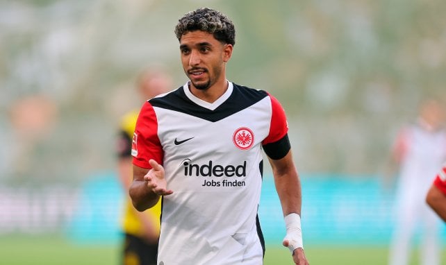 Omar Marmoush con el Eintracht de Frankfurt