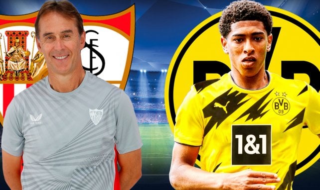 Liga de Campeones | Las alineaciones del Sevilla - Borussia Dortmund