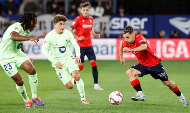 Bryan Zaragoza con Osasuna