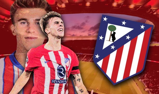 Pablo Barrios, futbolista del Atlético de Madrid