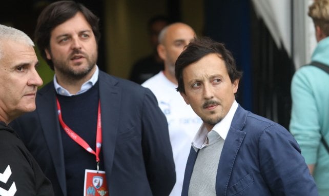 Pablo Longoria se aleja del Olympique de Marsella