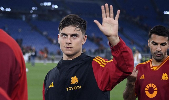 Paulo Dybala con la AS Roma