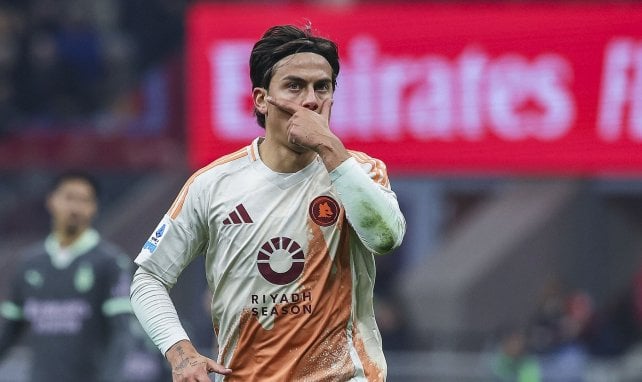 Paulo Dybala con la AS Roma