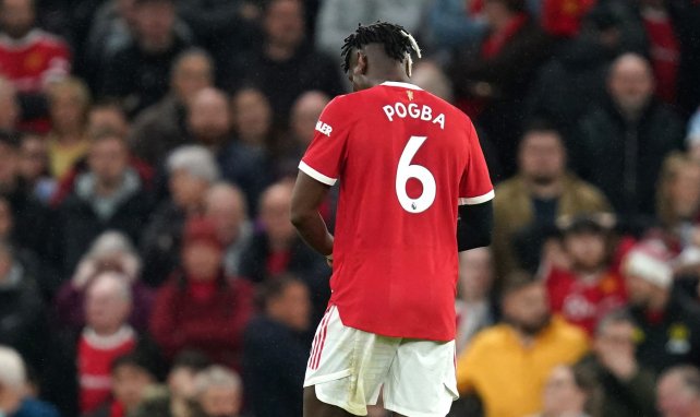 Paul Pogba, durante un choque con el Manchester United