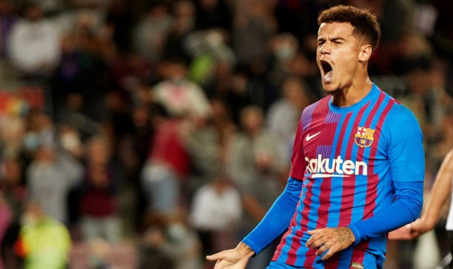 Philippe Coutinho, con la camiseta del FC Barcelona