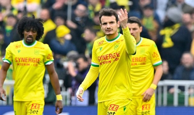 Pedro Chirivella con el Nantes