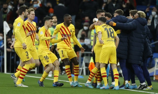 La alegría del FC Barcelona con el gol de Ferran Torres