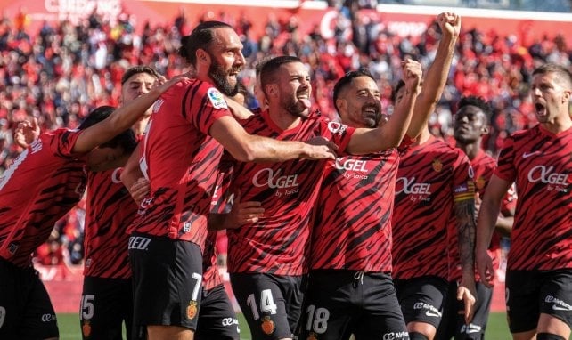 Vedat Muriqi con el Real Mallorca