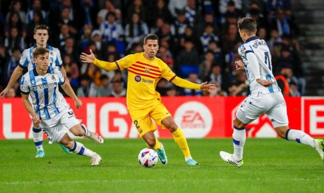 João Cancelo con el FC Barcelona