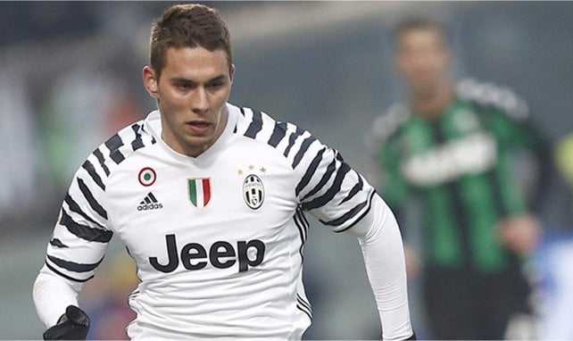 Marko Pjaca con la camiseta de la Juventus