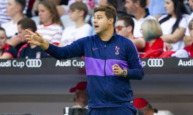 Mauricio Pochettino durante su etapa en el Tottenham