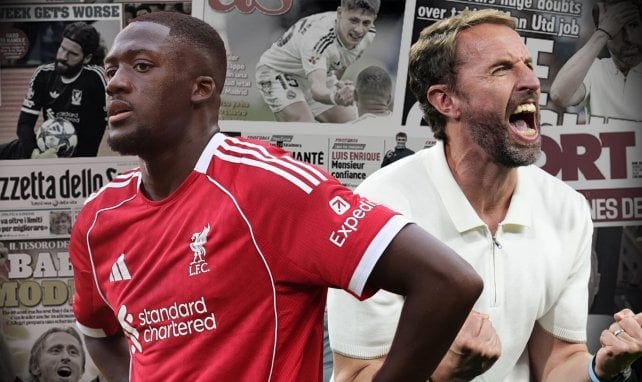 Ibrahima Konaté con el Liverpool