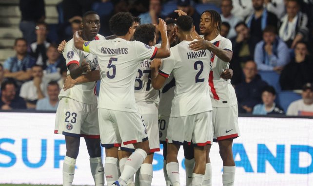 Celebración del PSG