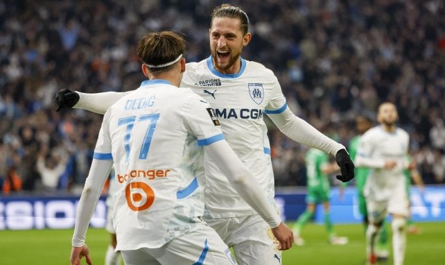 Adrien Rabiot con el OM