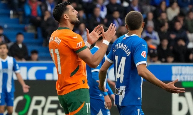Rafa Mir se lamenta