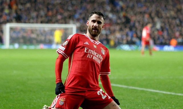 Rafa Silva con el Benfica