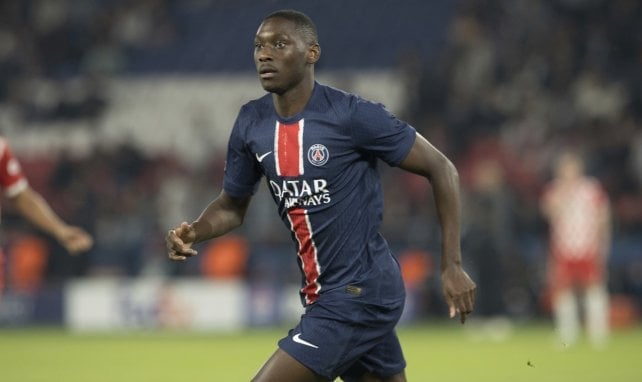 Randal Kolo Muani con el PSG