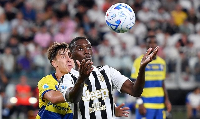 La liberación de Randal Kolo Muani con la Juventus