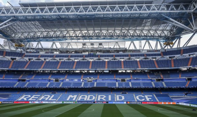 El estadio Santiago Bernabéu