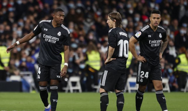 Los jugadores del Real Madrid se lamentan por lo sucedido