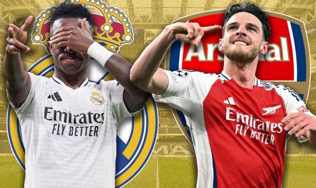 El partido entre Real Madrid y Arsenal