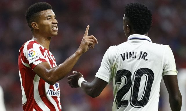 Reinildo con el Atlético de Madrid