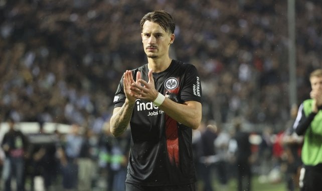 Robin Koch con el Eintracht de Frankfurt
